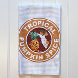 Tropical Halloween Microfiber Dish Towels