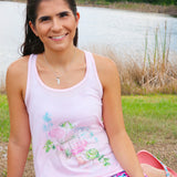 Colony Beach Racer Back Tank Top