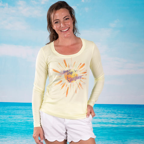 Peace Love and Sunshine Ultra Comfort Shirt