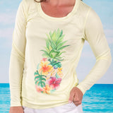 Floral Pineapple Ultra Comfort Shirt