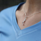 STERLING SILVER MERMAID NECKLACE