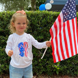 Caloosa Kids Patriotic Flip Flop UPF 50 Ultra Comfort Shirt
