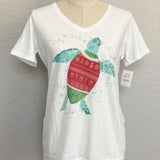Wholesale Holiday V-neck Fashion T-shirts